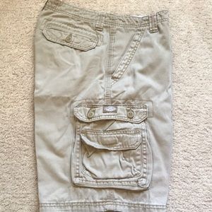 Lee Dungaree Cargo Shorts